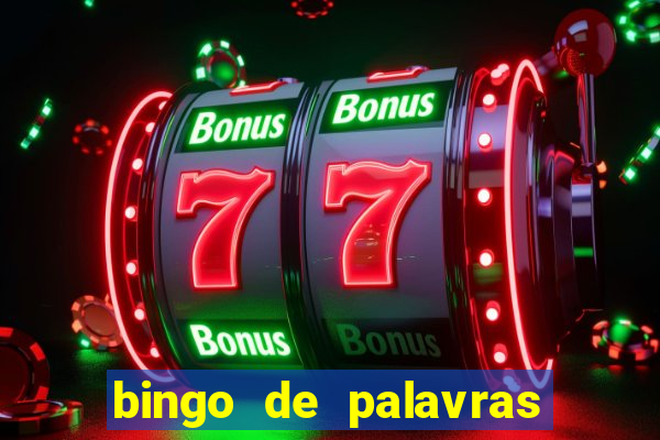 bingo de palavras de natal